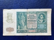 50 złotych 1940 ser. B