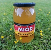 3 x Miód wielokwiatowy 1,2kg zbiór 2025