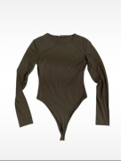 Zara body khaki ciemnozielone obcisłe M