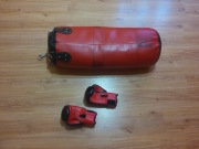 Worek treningowy + rękawice bokserskie 