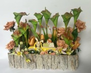 Stroik Wielkanocny ozdoba dekoracja 