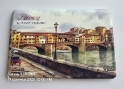 Magnes na lodówkę FIRENZE IL PONTE VECCHIO Italy Włochy 18