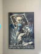 Plakat Kolejarz Lech Poznań w Antyramie