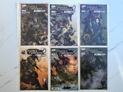 Transformers Komiksy G.I. Joe Dreamwave 2003r. USA 6szt. KOMPLET