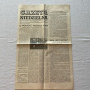 "Gazeta Niedzielna" Londyn 13 lipca 1969, emigracyjna | vintage PRL