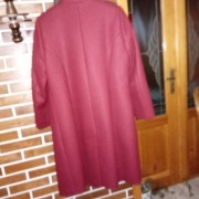 Płaszcz zimowy bordowy r 40