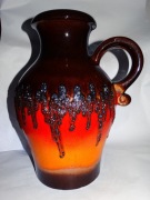 Wazon podłogowy Scheurich Fat Lava lata 70