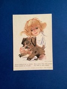 JANUSZ GRABIAŃSKI - POCZTÓWKA - „PROŚBA FILUSIA” - 1963 rok