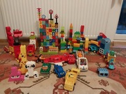 Zestaw LEGO DUPLO 270el. Pociąg Wóz Strażacki Samolot Cyferki Owoce Warzywa