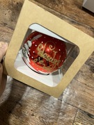 Bombka na stojak 14 cm szklana