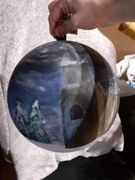 Bombka akrylowa recznie malowana 