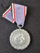 Niemcy, III Rzesza, Luftschutz medal, sygnowany 60