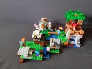 LEGO MINECRAFT Atak szkieletów 21146 +  Żelazny golem 21123
