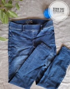 Proste jeansy skinny na gumce bawełna Denim 1982 M (38)