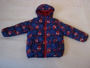 Zimowa kurtka chłopięca Pepco Spiderman Marvel 122-obnizka ceny