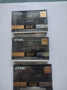 Kaseta tdk metal MA- XG nowa w oryginalnym opakowaniu cena 480 za 1 sztukę 