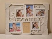 RAMKA NA ZDJĘCIA FAMILY NA 6 ZDJĘĆ - BIAŁA !!!!!!!