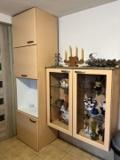 Kuchnia Bruynzeel z granitowym blatem i frontami malowanymi z mdf