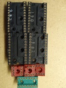 Podstawki w środku pozłacane Odzysk metali