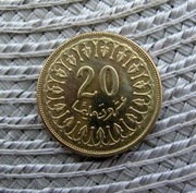 Tunezja 20 Milimów 2009r