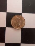 Brytyjski pół pens z 1967roku