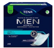 Tena Men Active Fit Level1 wkłady anatomiczne, 12 szt./1 opak.