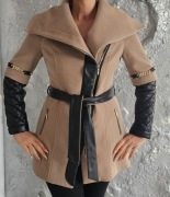 ROBERTA BIAGI orginalny włoski płaszczyk roz M/L