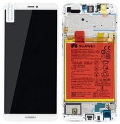 Oryginalny wyświetlacz Huawei P Smart 2017 Biały Service Pack 02351SVE