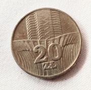 20 zł  1973 r Wieżowiec/ kłosy / 