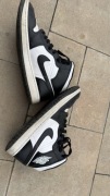 Nike Air Jordan 1 Mid czarno-białe sneakersy | klasyczne | streetwear