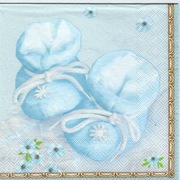 serwetka decoupage dziecko, narodziny