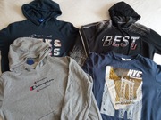 4 x bluzy +9 x bluzki z długim rękawem 158/164 cm 12-14 lat