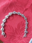 Bransoletka muszka Spółdzielnia Rękodzieła Artystycznego Bursztyn unikat