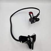 Elastyczny uchwyt na telefon z klipsem „gęsia szyja” – czarny