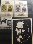 Znaczki Stan Wojenny , Poczta Solidarność , cały klaser 