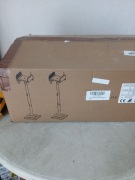 Uniwersalny stojak na głośniki z regulacją wysokości, z wysuwaną płytą 