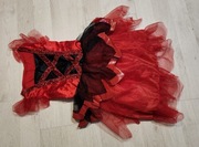 strój wampirzyca wampirka czarownica diablica halloween 961