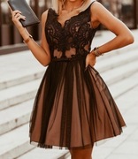 Piękna sukienka tiulowa na bal karnawałowy/studniówkę.