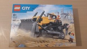60466 LEGO City - Żółty buldożer z ładowarką