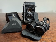 Mamiya C330 Proffesional Zestaw Sekor 80mm + Sekor 180mm + Pryzmat CdS