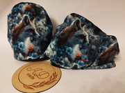 Komplet czapka komin Bawełniany damski Lis M,XL