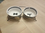 Trixie eat on feat zestaw misek ze stojakiem dla psa 2x 1.6 litra