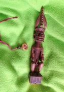Figurka przodka Chokwe – Angola, region Moxico, drewno miombo