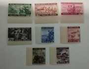 EMIGRACJA Fi I338-O338 ** z marginesami E09-E16 / 1943 w walce z Niemcami