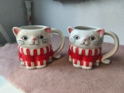 Kubek z motywem kota 2 szt. marki Sinsay