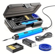 Lutownica bezprzedowa ładowana przez USB wraz z akcesoriami nowa.