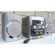 Wieża stereo Philips FWC170/22 pilot radio AM/FM Cdx3 magnetofon kolumny