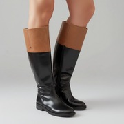 Kozaki skórzane oficerki Kurt Geiger oryginalne 40 wysokie 100% skóra