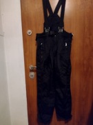 SPODNIE NA NARTY SNOWBOARD Q BASE CZARNE