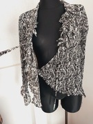 Koszula marszczona wiązana